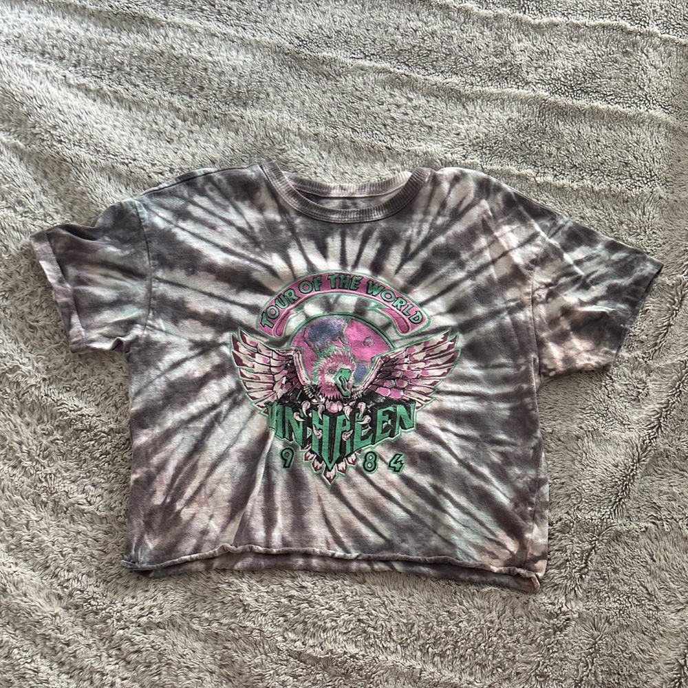 Vanity Fair Kids Graphic Tee - Gray and Pink